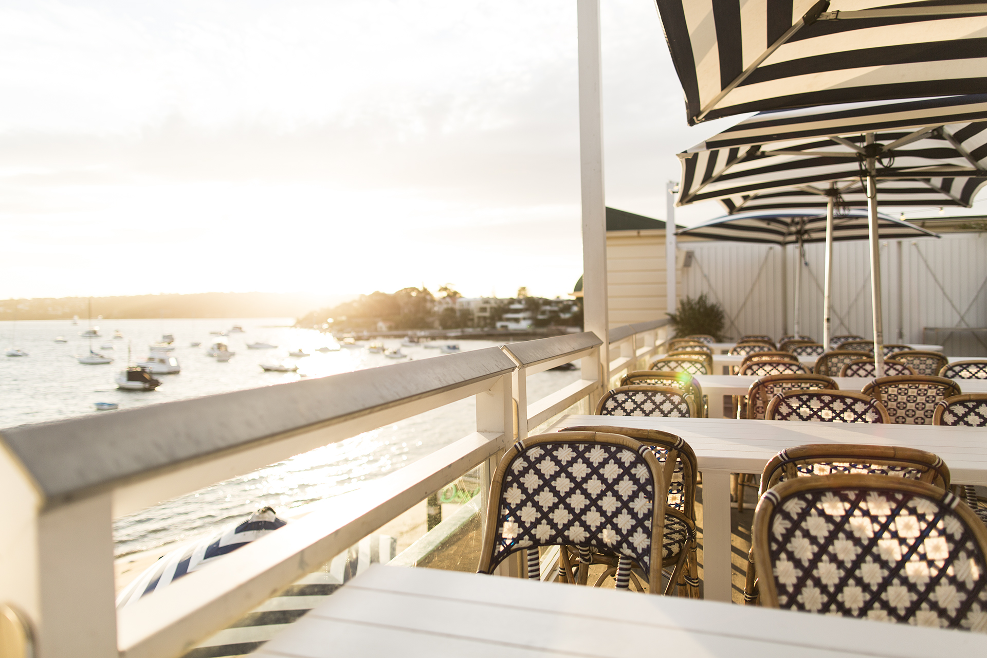 Watsons Bay Boutique Hotel | Mid Deck at Sunset